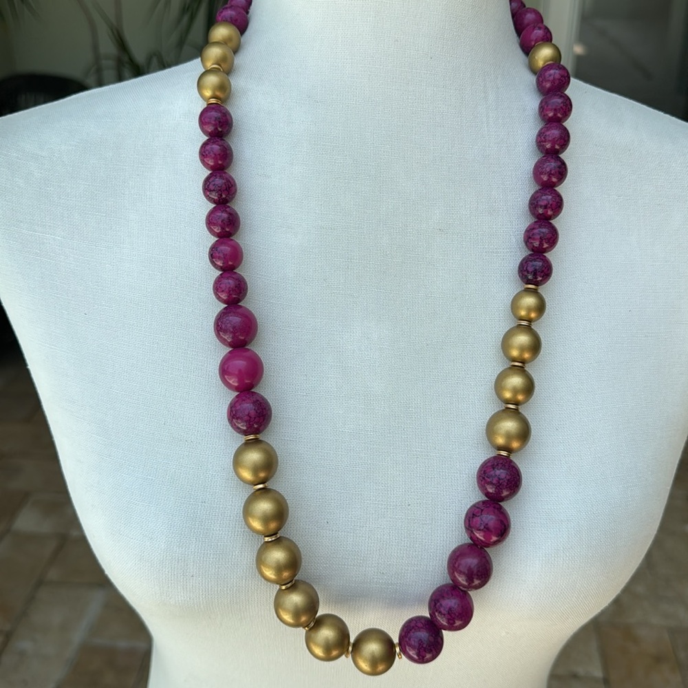 Vintage Cadoro beaded necklace
